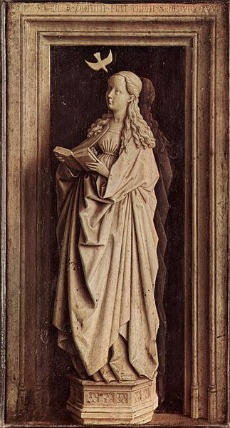 Jan Van Eyck Jungfrau der Verkundigung